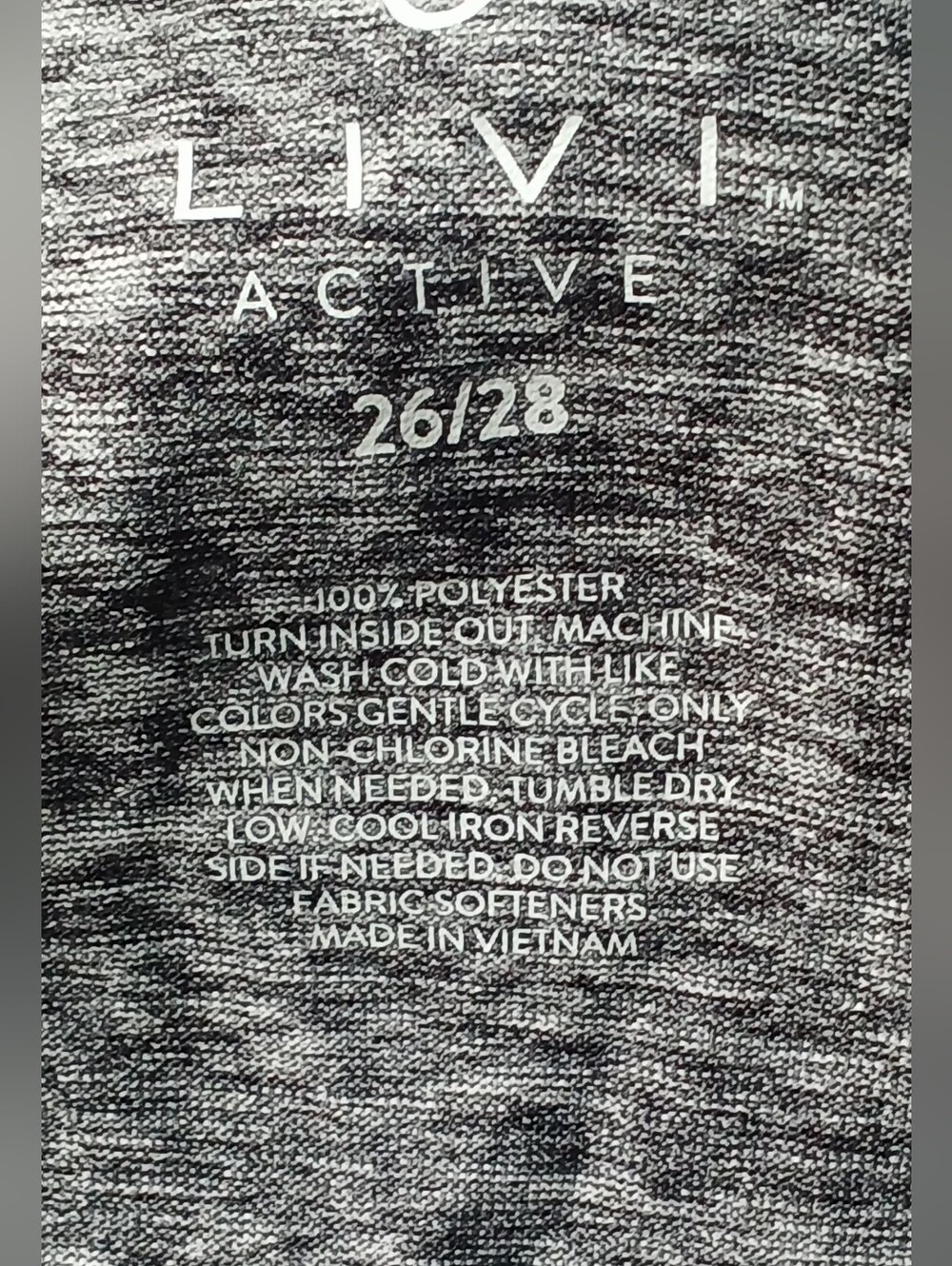 Livi Active Graphic Split Back Tank Top - Picture 6 of 7